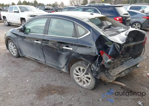 2019 Nissan Sentra Sv z USA, uszkodzony, nr VIN 3N1AB7AP4KY244586